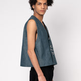 Fancy Waistcoat - Denim