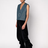Fancy Waistcoat - Denim