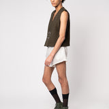 Fancy Waistcoat - Wool Houndstooth