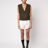 Fancy Waistcoat - Wool Houndstooth