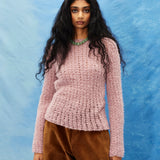 Fairy Floss Jumper - Pink Merino