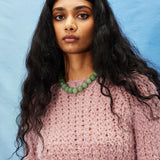 Fairy Floss Jumper - Pink Merino
