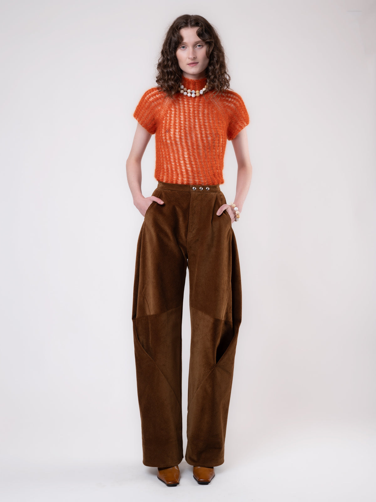 Fancy Trousers - Brown Corduroy