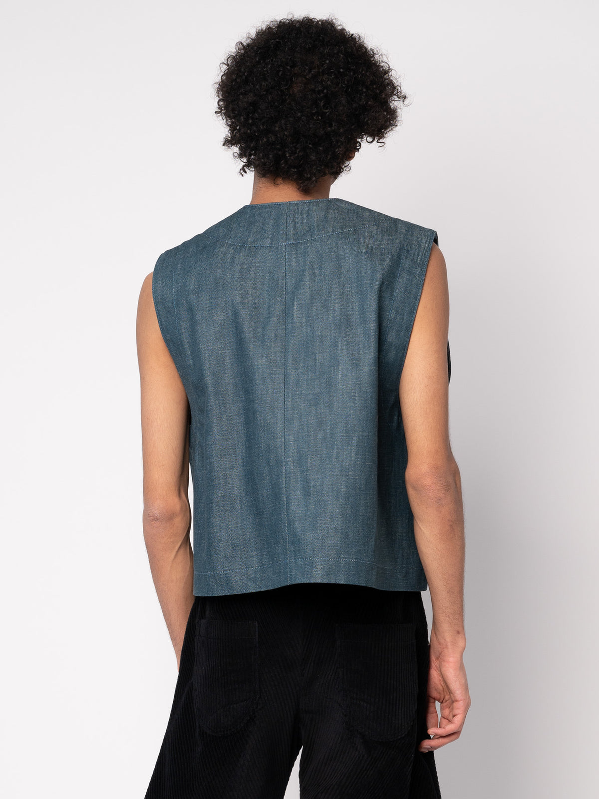 Fancy Waistcoat - Denim