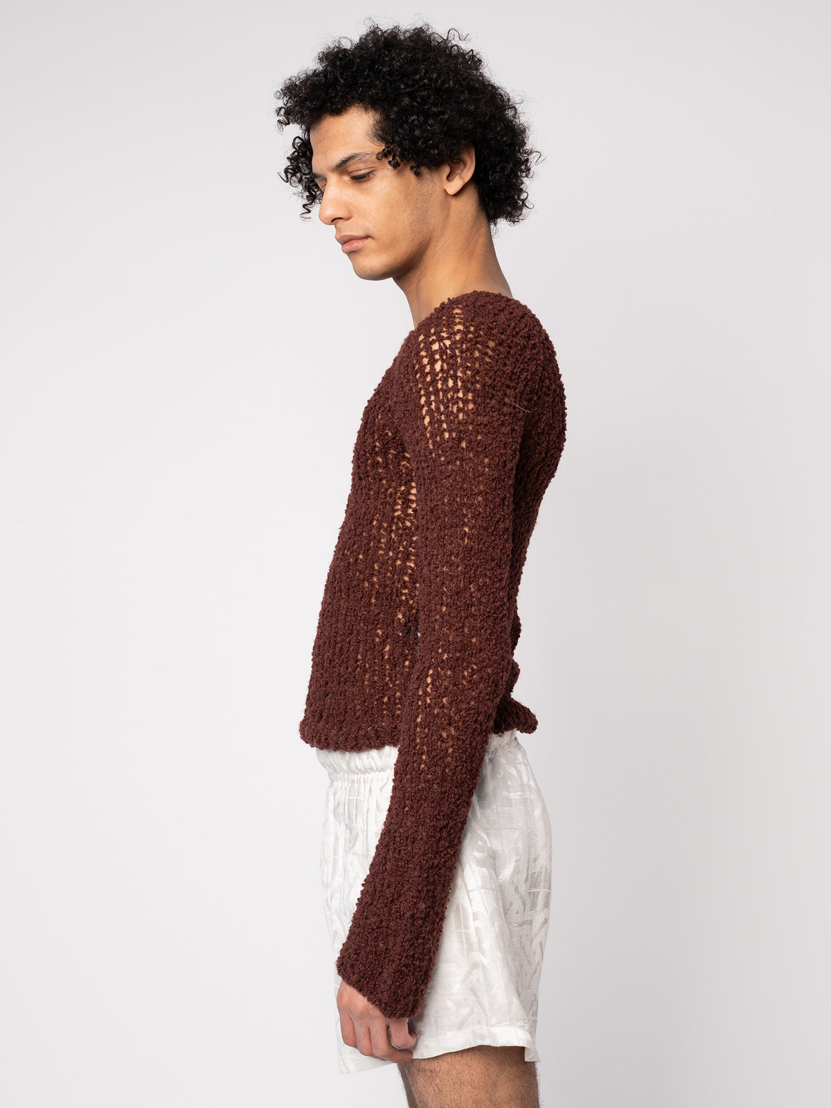 Not Boxer Shorts - White Jacquard