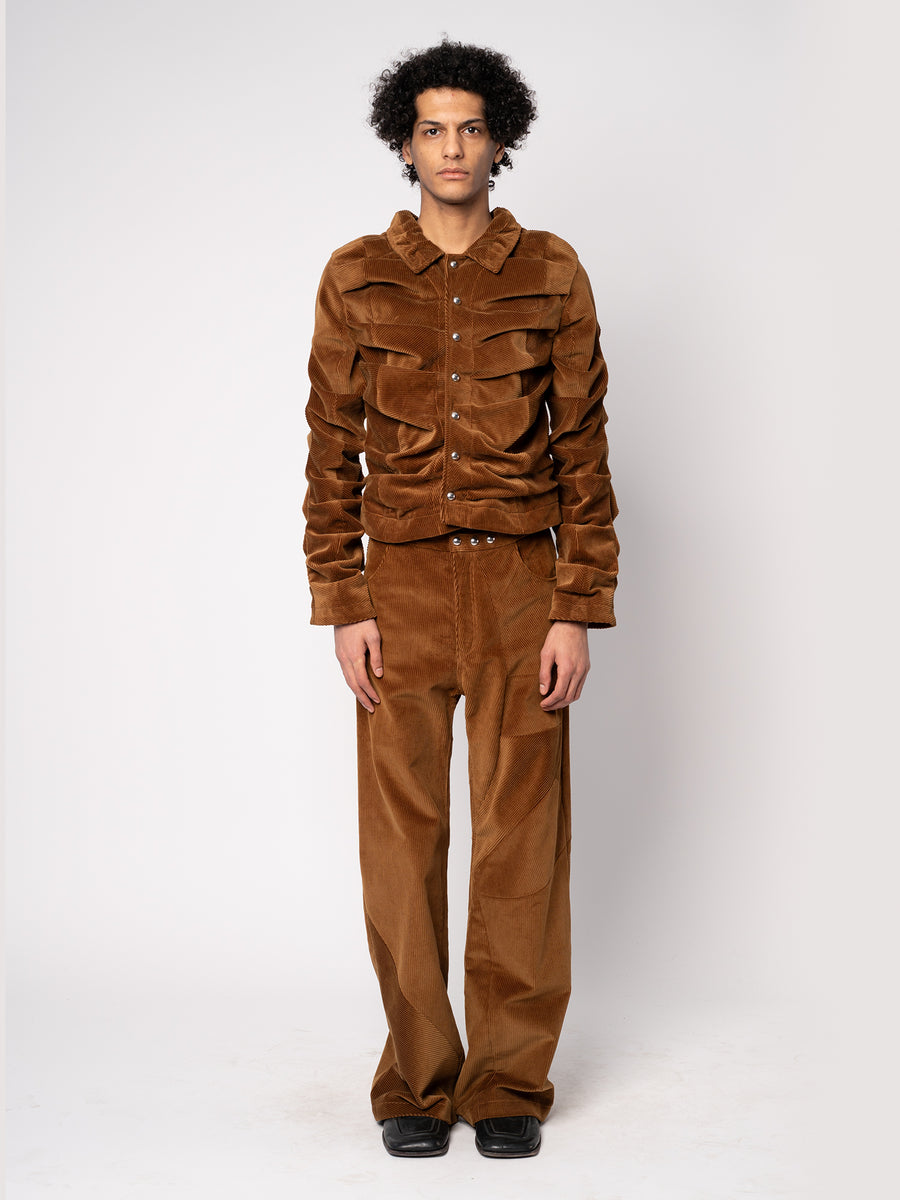 Coiled Jacket - Brown Corduroy