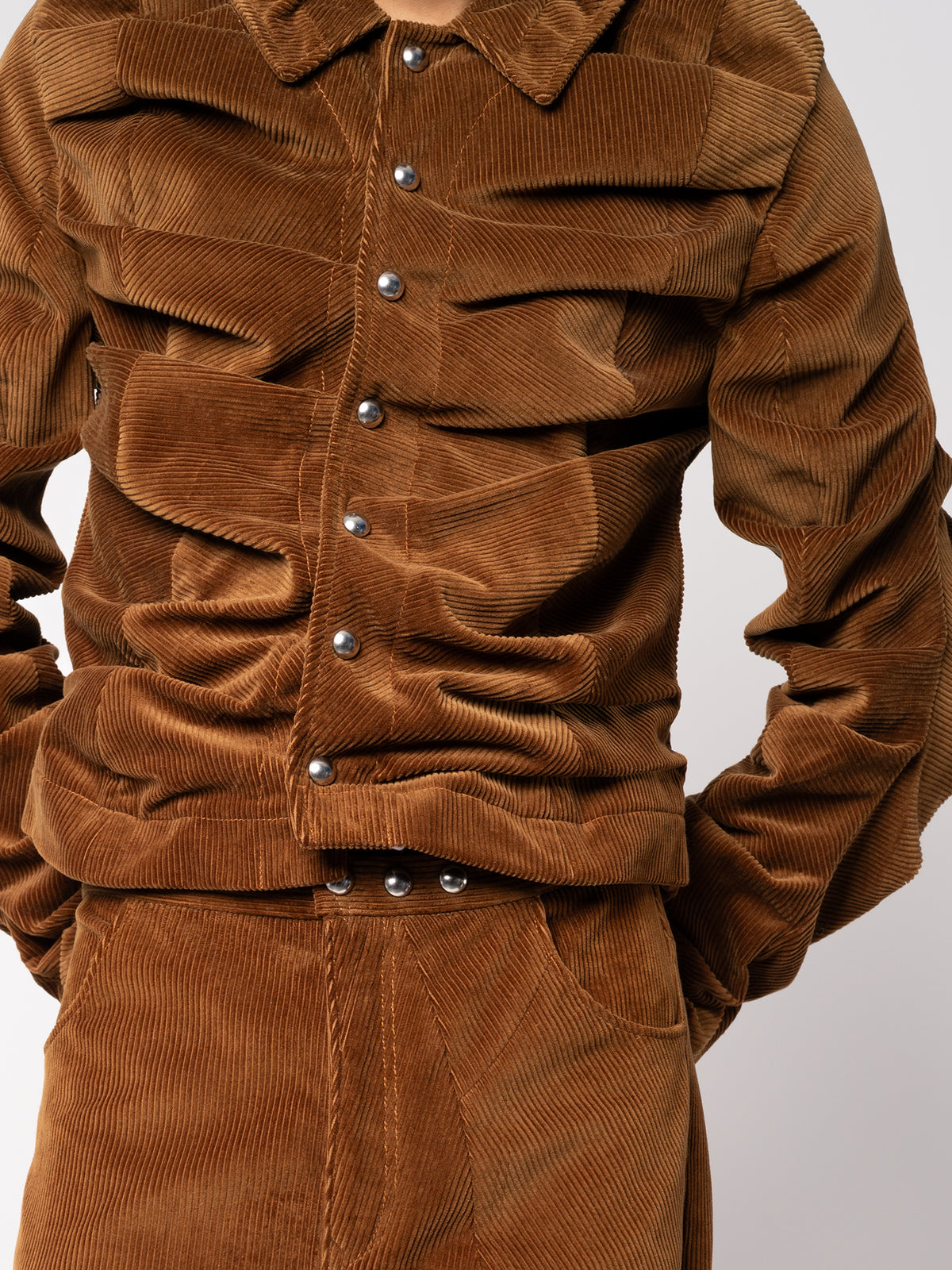 Coiled Jacket - Brown Corduroy