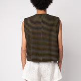 Fancy Waistcoat - Wool Houndstooth