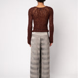 Skousers - Striped Jacquard