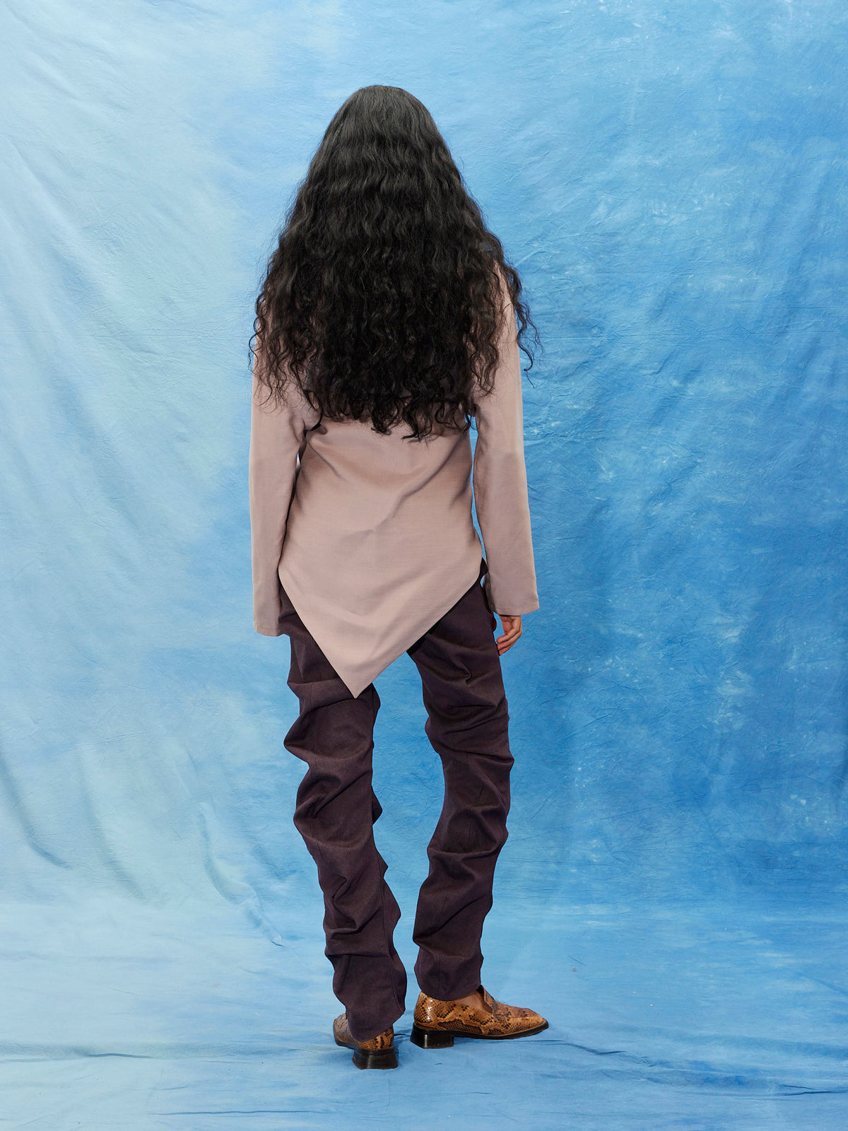 Coiled Jeans - Purple Denim