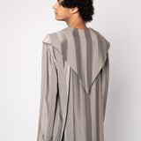 UFO Long Shirt - Striped Jacquard