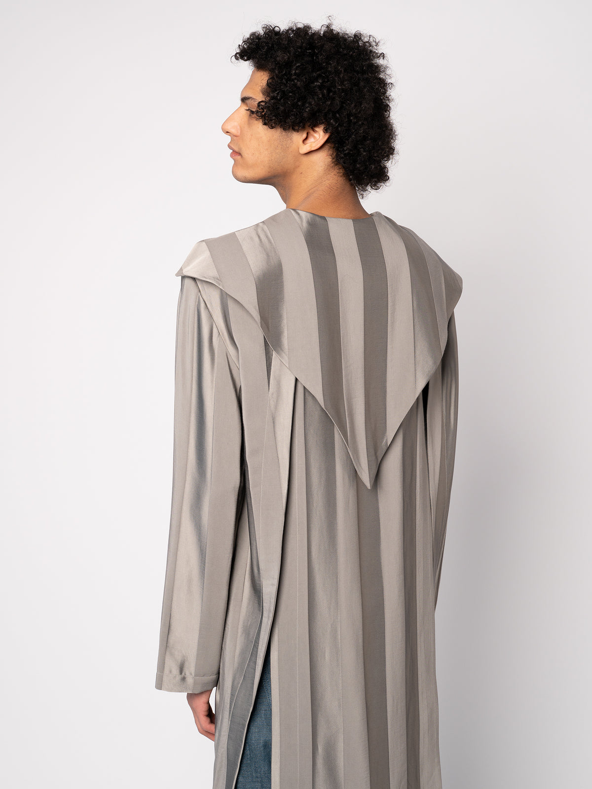 UFO Long Shirt - Striped Jacquard