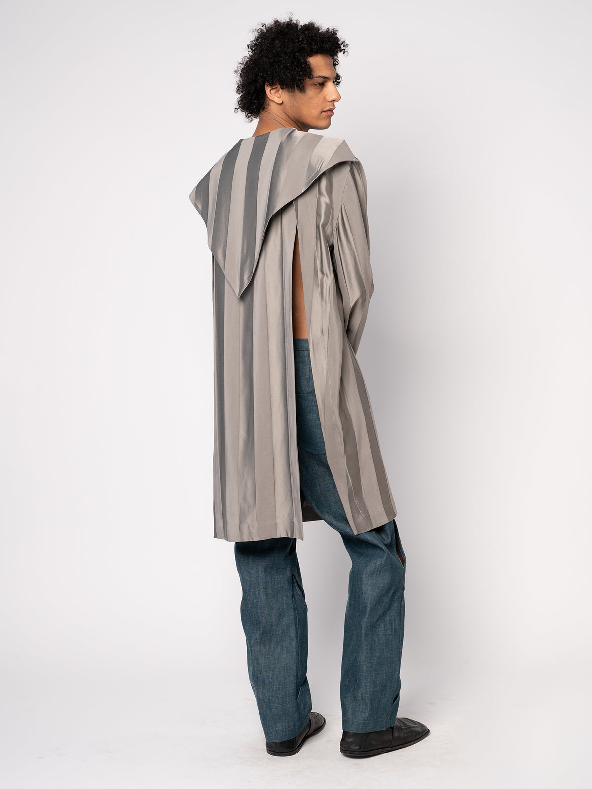 UFO Long Shirt - Striped Jacquard