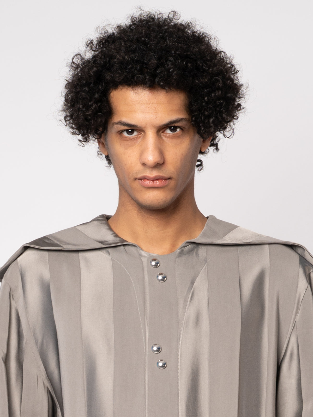 UFO Long Shirt - Striped Jacquard