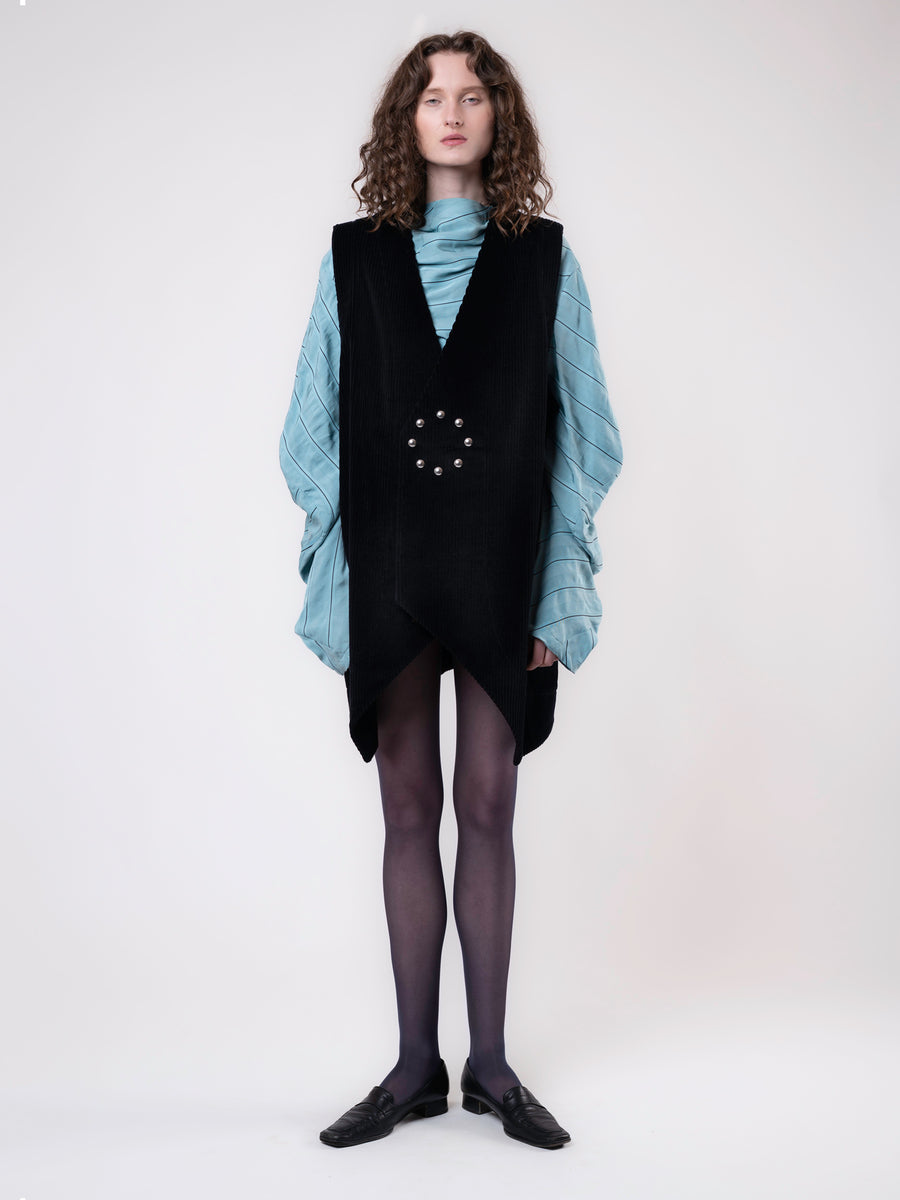Massive Waistcoat - Black Corduroy