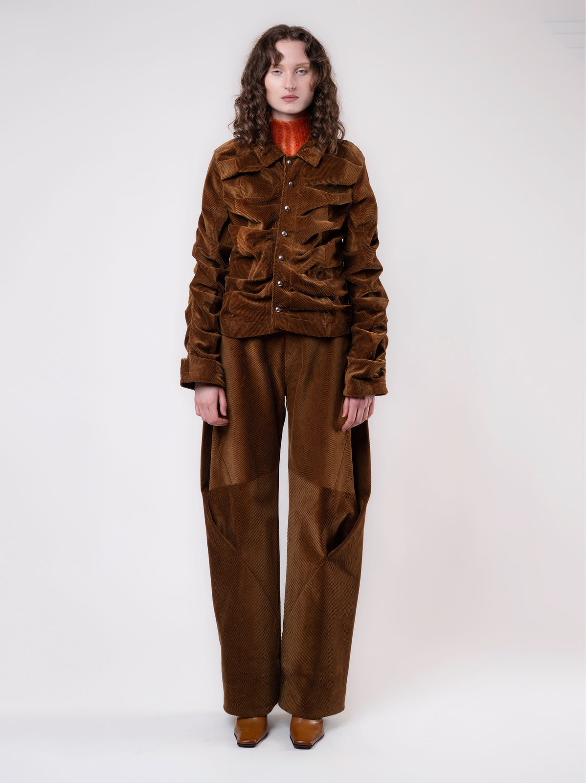 Coiled Jacket - Brown Corduroy