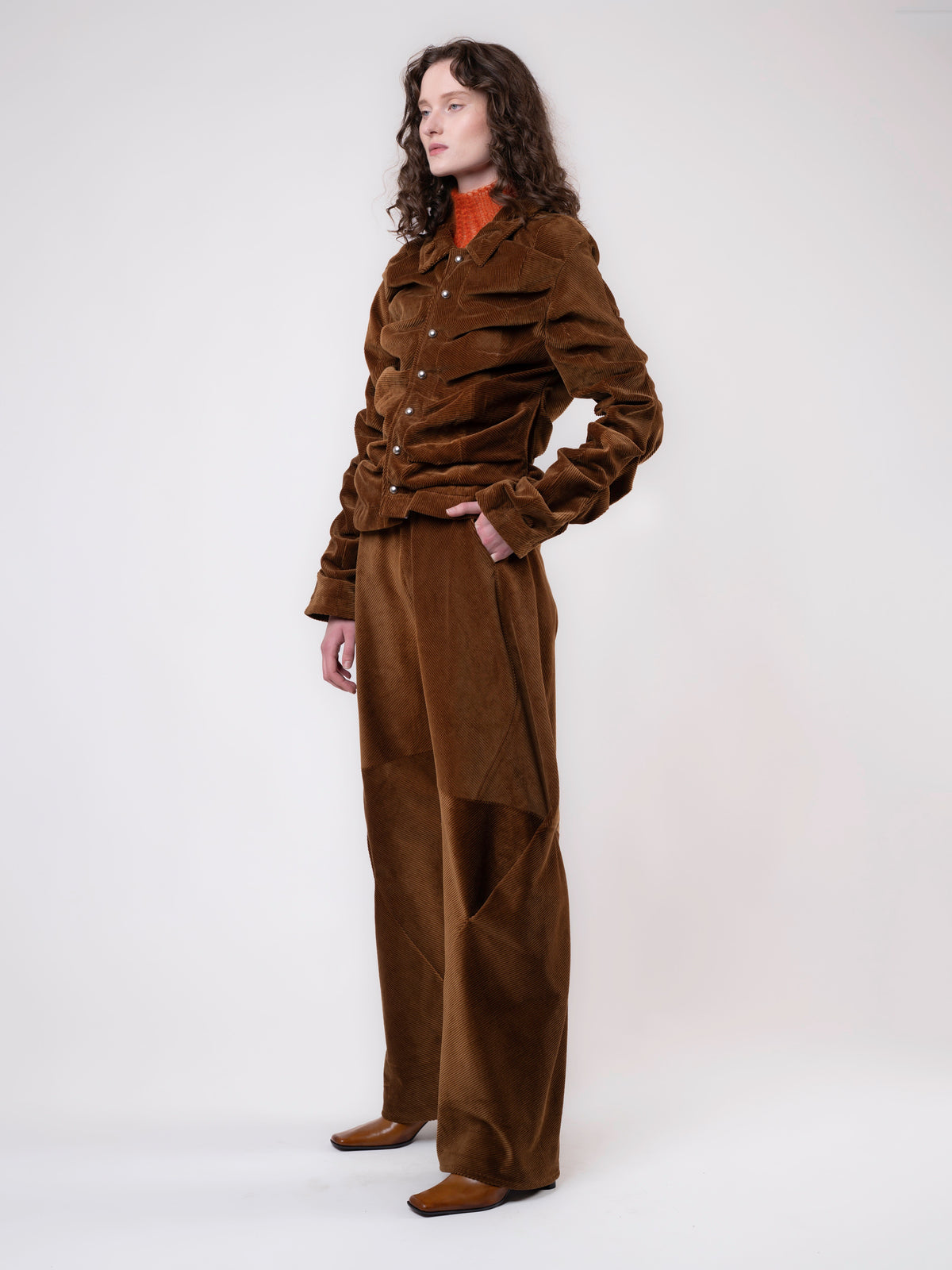 Coiled Jacket - Brown Corduroy