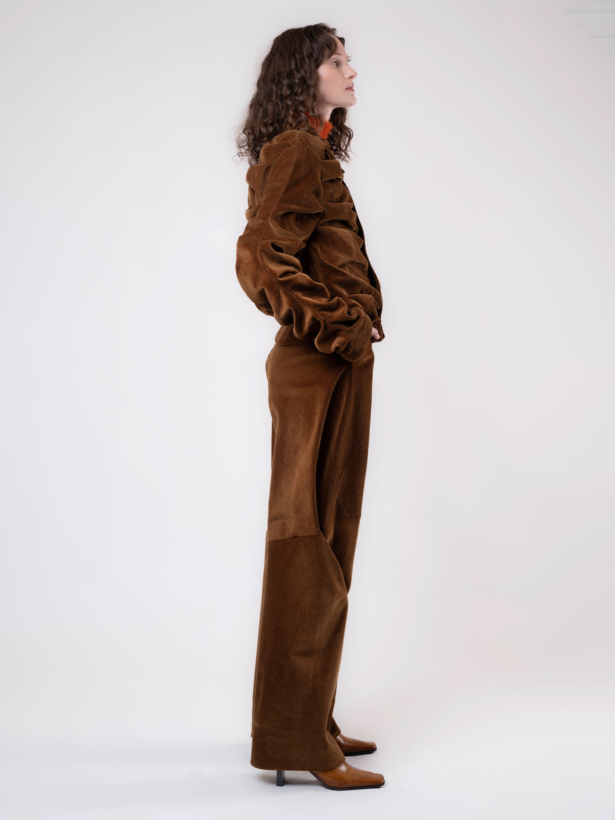 Coiled Jacket - Brown Corduroy