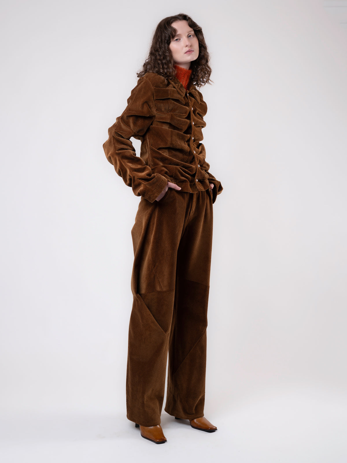 Coiled Jacket - Brown Corduroy