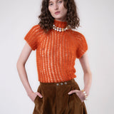 Marmalade T-shirt - Orange Mohair