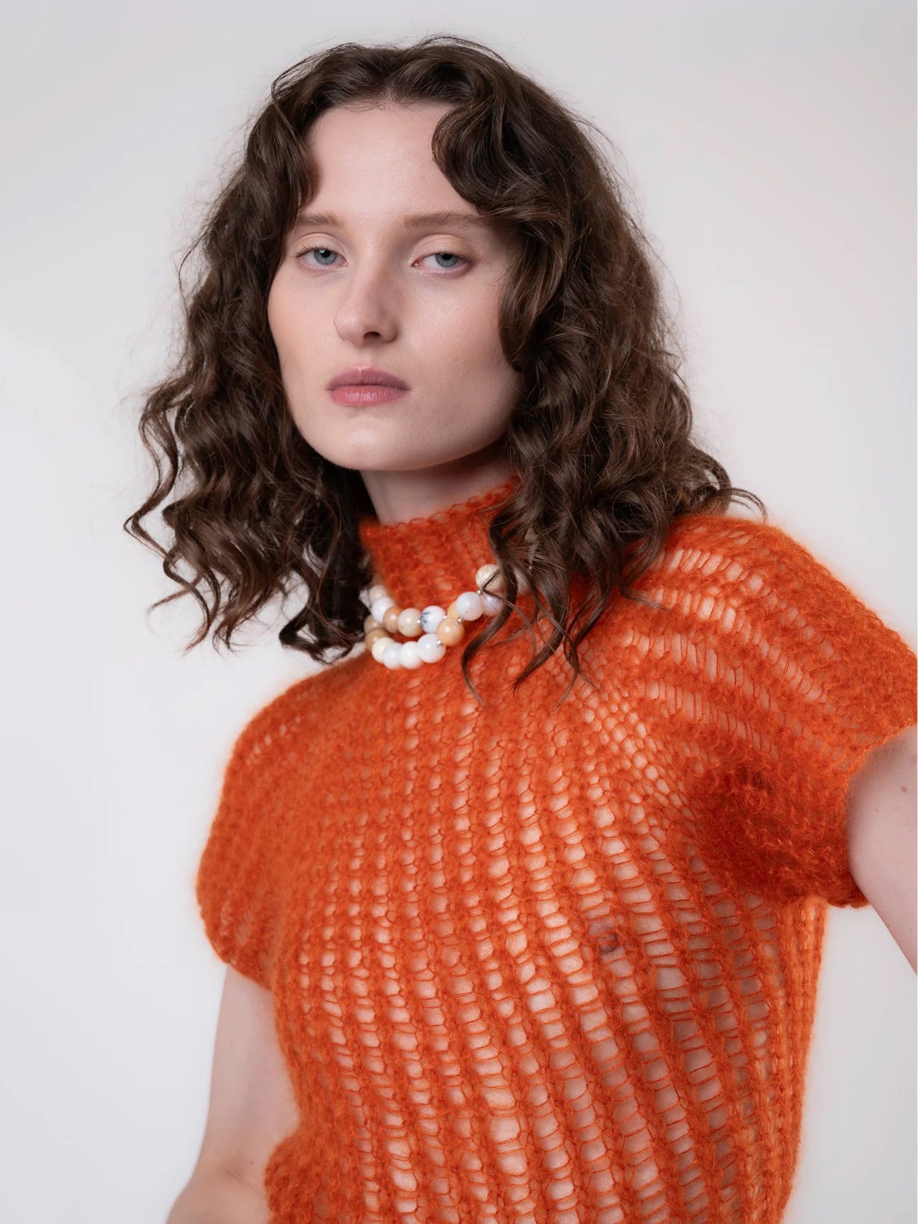 Marmalade T-shirt - Orange Mohair