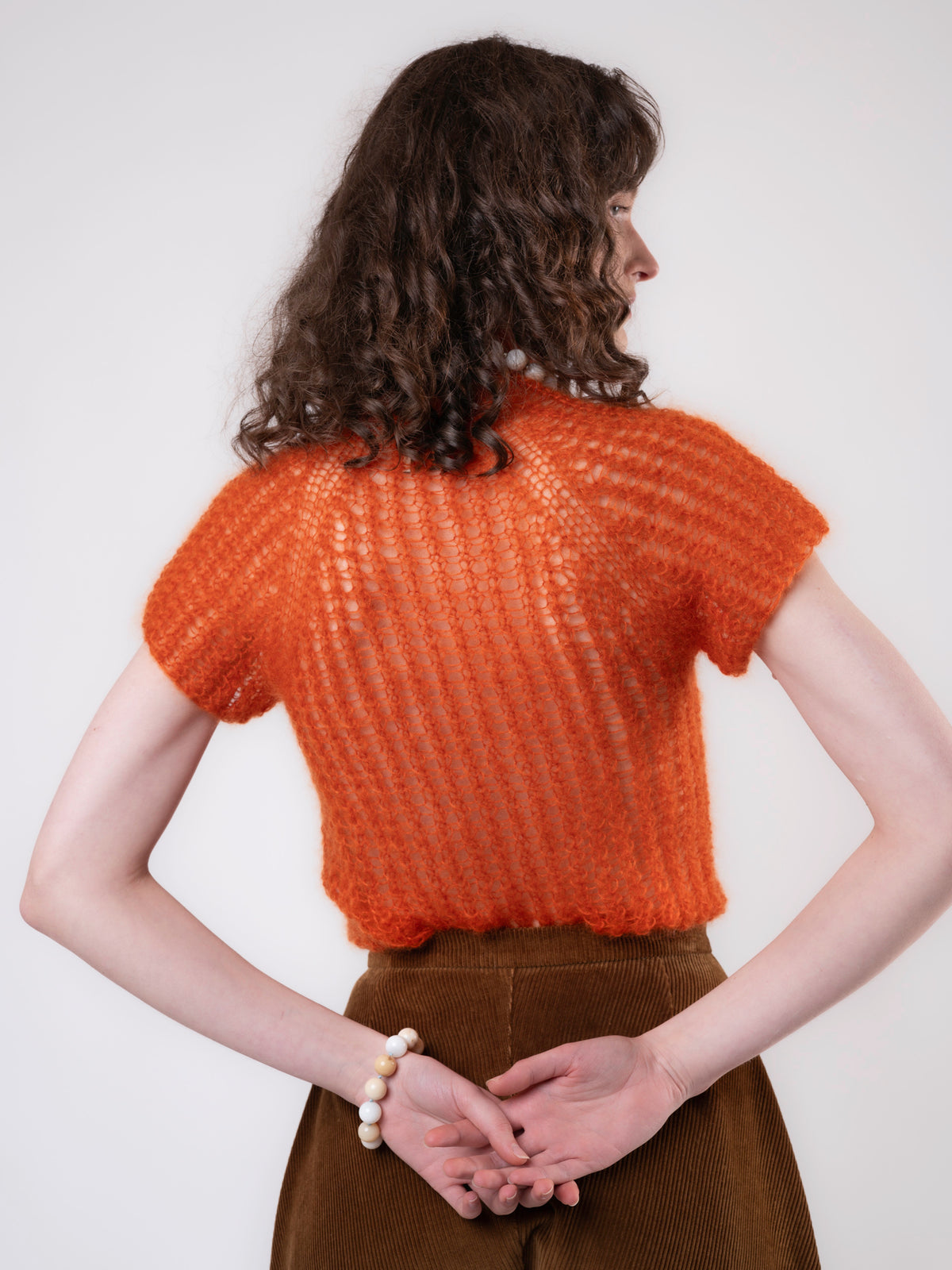 Marmalade T-shirt - Orange Mohair