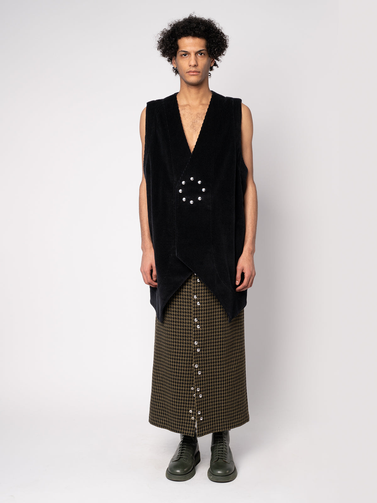 Massive Waistcoat - Black Corduroy