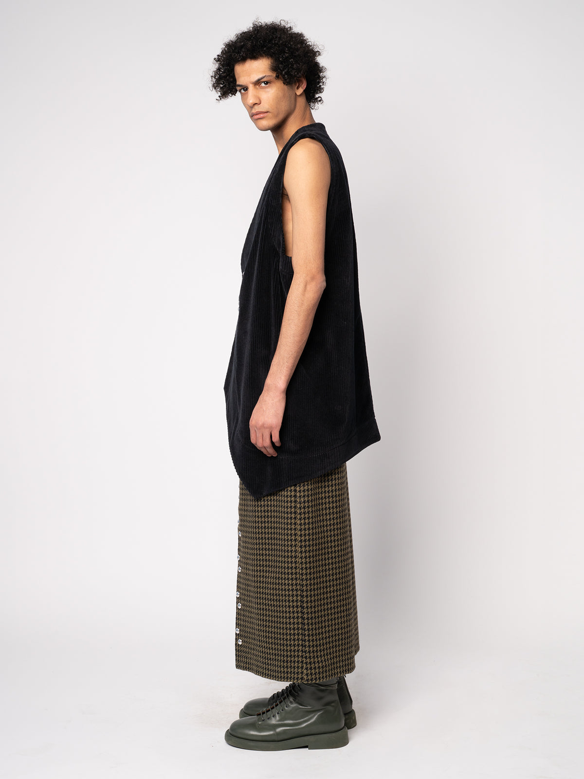 Massive Waistcoat - Black Corduroy