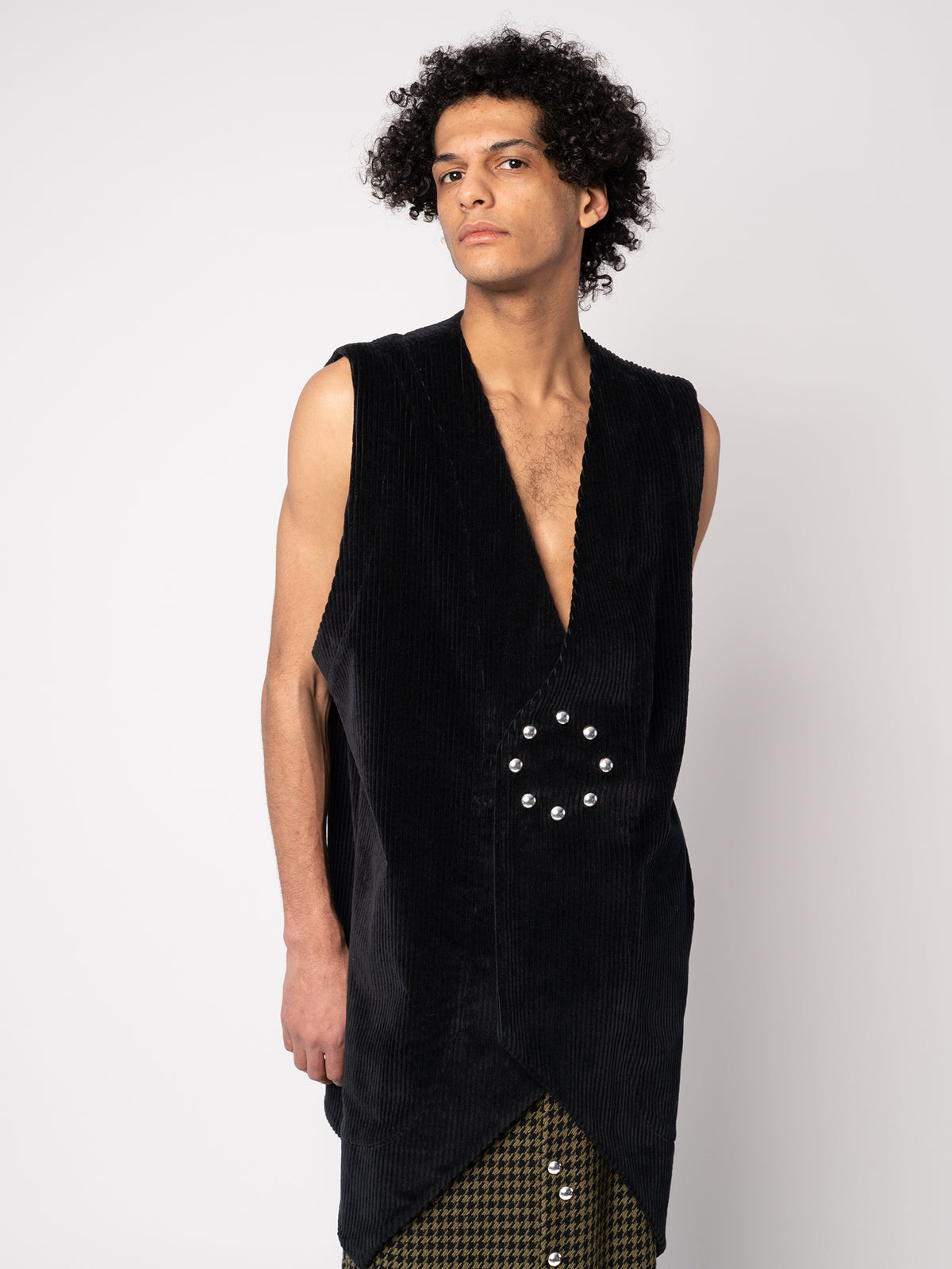 Massive Waistcoat - Black Corduroy