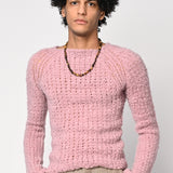 Fairy Floss Jumper - Pink Merino