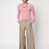 Fairy Floss Jumper - Pink Merino