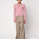 Fairy Floss Jumper - Pink Merino