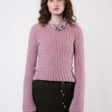 Fairy Floss Jumper - Pink Merino