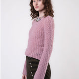 Fairy Floss Jumper - Pink Merino