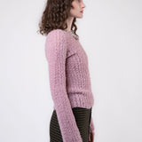 Fairy Floss Jumper - Pink Merino