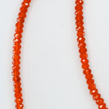 Red Halo Necklace
