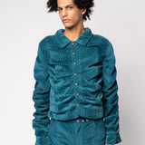 Coiled Jacket - Teal Corduroy