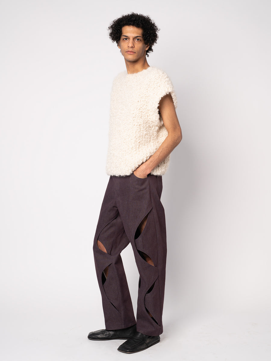 Vega Jeans - Purple Denim